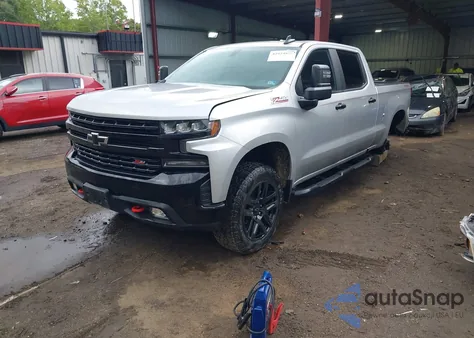 2021 Chevrolet Silverado 1500 4Wd Standard Bed Lt Trail Boss from USA, damaged, VIN 3GCPYFED9MG416135